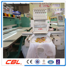 High speed single head 12 needles t-shirt embroidery machine